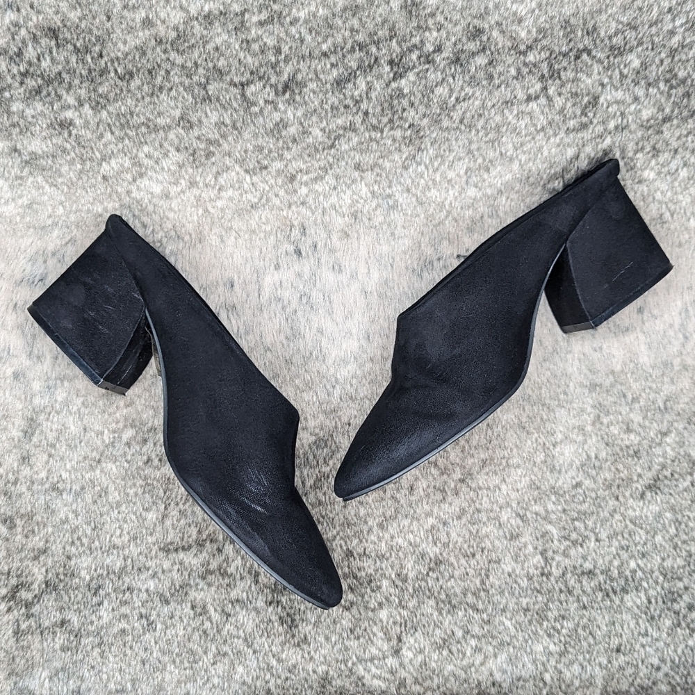 Urban Outfitters Marta Mule Heels Black Women's 9 - Picture 10 of 14